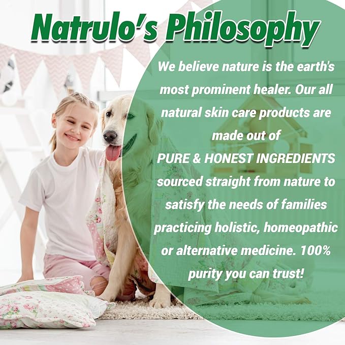 Natural Ear Cleaner for Dogs, Cats, Kitten, Puppy – Gentle Cleansing Ear Wash Solution Mite Infection & Yeast Treatment for Pets – Drying, Healing Medicinal Ear Cleaning Drops Made in USA