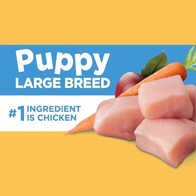 IAMS Smart Puppy Large Breed Dry Dog Food with Real Chicken, 15 lb. Bag