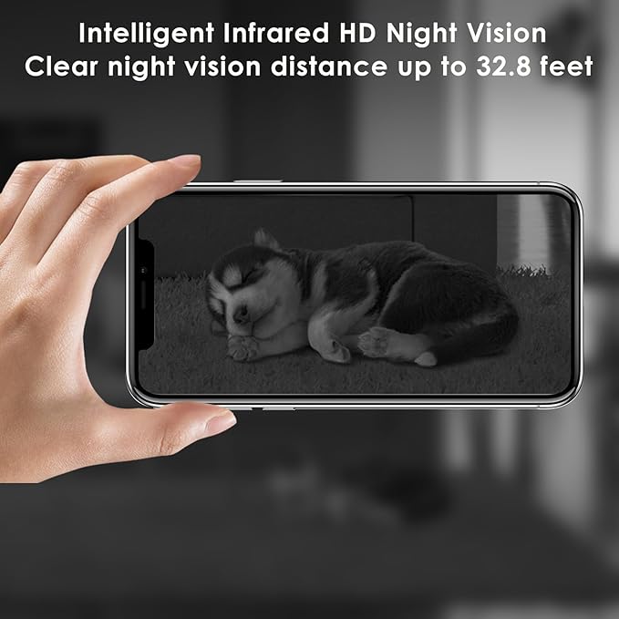 2K Pet Camera with Phone App - 360° View, 5G & 2.4G WiFi Two-Way Audio Dog Camera with Treat Dispenser Security Pet Camera for Dogs Remote Pet Monitoring