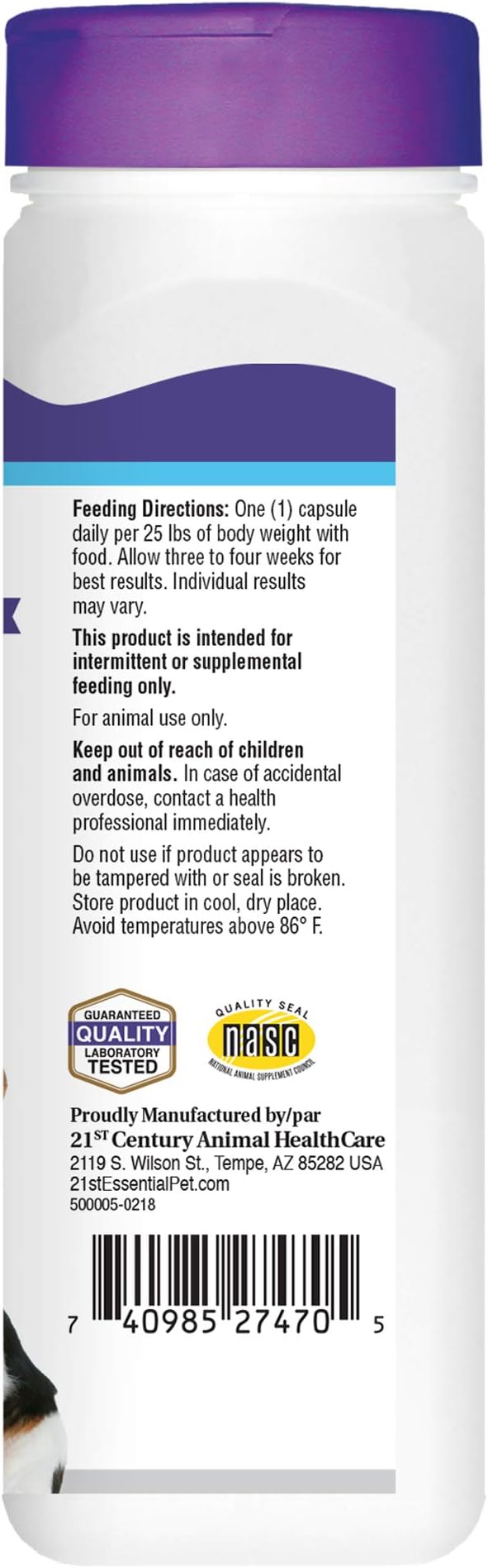 Essential Pet Probiotics with Direct-fed Microorganisms for Digestive Support in Dogs