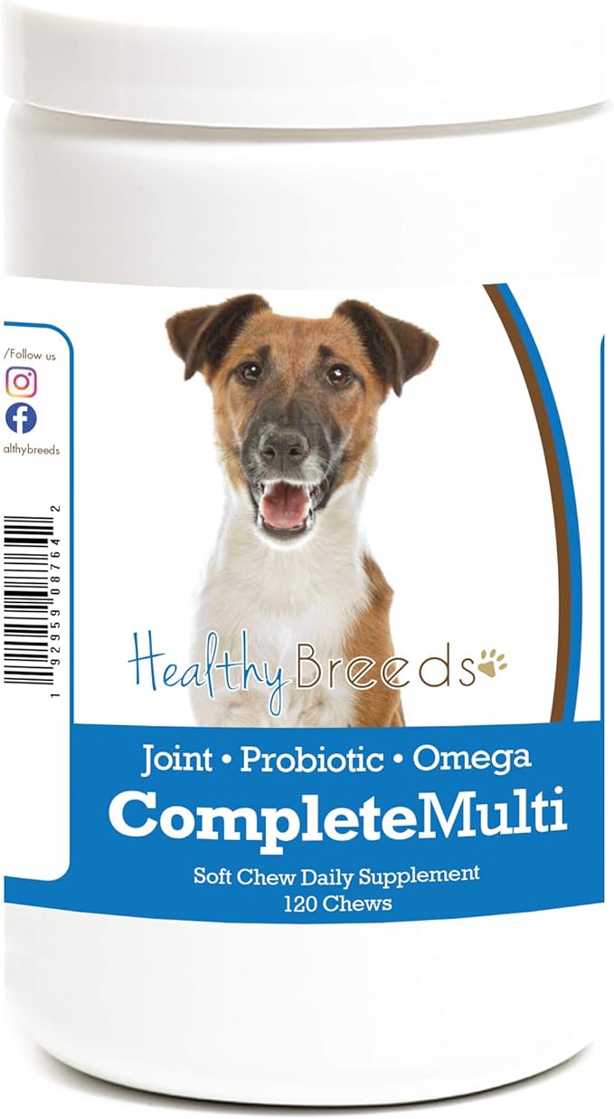 Healthy Breeds Smooth Fox Terrier All in One Multivitamin Soft Chew 120 Count