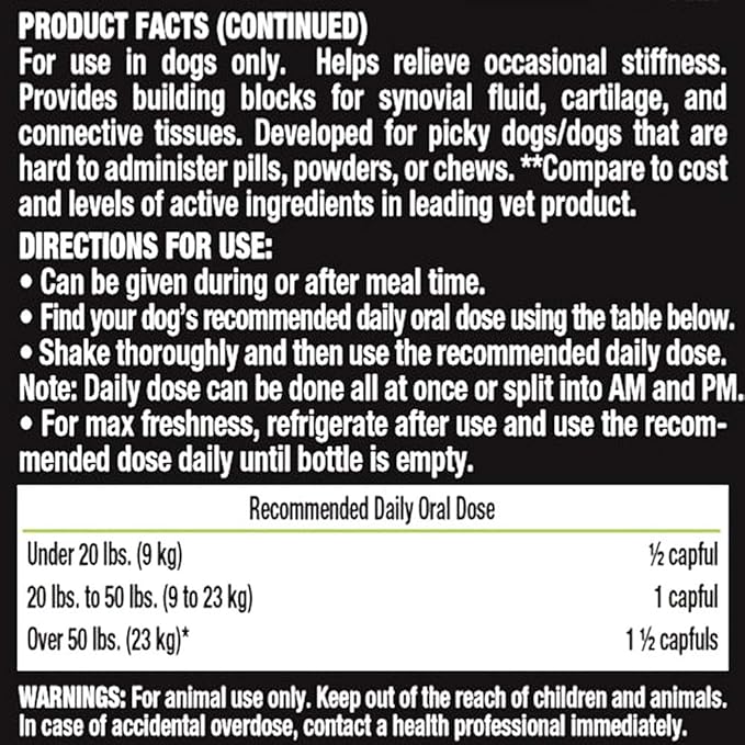 K9 Hip & Joint Advanced Formula, Bacon Flavor, 8 oz BOGO Trial Pack