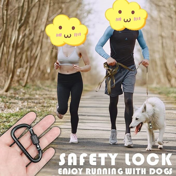 2 Pack Metal Dog Poop Bags Holder Aluminum Poo Bags Dispenser with 30 Black Unscented Pet Waste Bags and 3 Leash Accessories for Dog Walking(2 Holders 30 Bags,Dark Green)