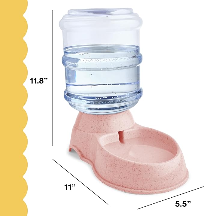 Noa Store Automatic Pet Water Dispenser | 1 and 3 Gallon Cat Water Dispenser and Cat Food Dispenser, H20, BPA-Free, Small and Big Cat feeder and Dog Water Dispenser, Cat Water Bowl and Dog Feeder