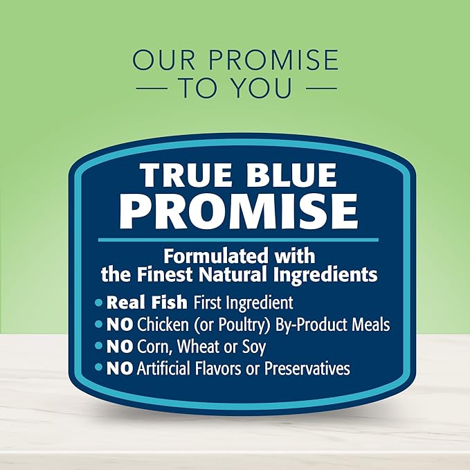 Blue Buffalo True Solutions Perfect Skin & Coat Natural Adult Dry Dog Food, Salmon, 11-lb