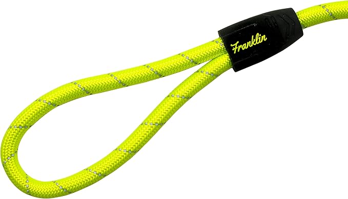 Franklin Pet Supply Nylon Dog Leash – Rope – Reflective – Dog Training – 6 Foot – Dog Walking – Ultra Strong – Green