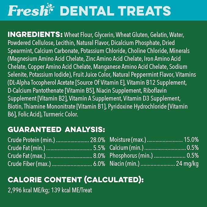 Greenies Large Natural Dental Care Dog Treats, 36 oz. Variety Pack, 3 Packs of 12 oz. Treats