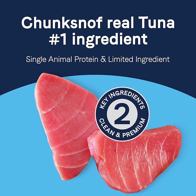 CANIDAE Pure Protein Topper Wet Dog Food, Chunks of Real Tuna in Gravy Recipe, 3 oz. (Case of 12)
