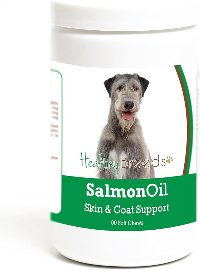 Healthy Breeds Irish Wolfhound Salmon Oil Soft Chews 90 Count