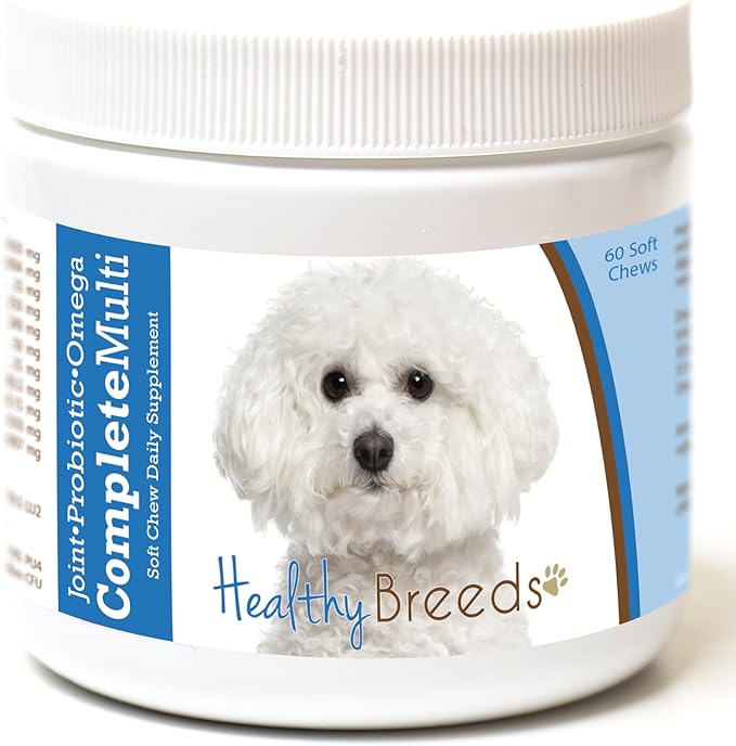 Healthy Breeds Bichon Frise All in One Multivitamin Soft Chew 60 Count