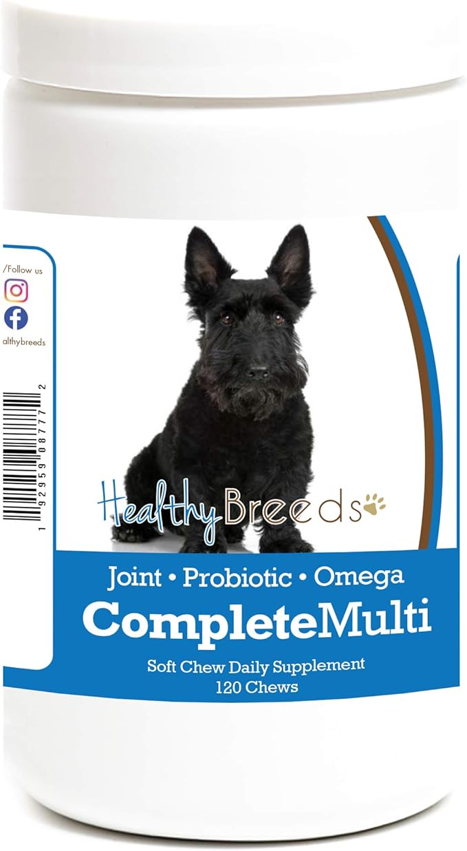 Healthy Breeds Scottish Terrier All in One Multivitamin Soft Chew 120 Count