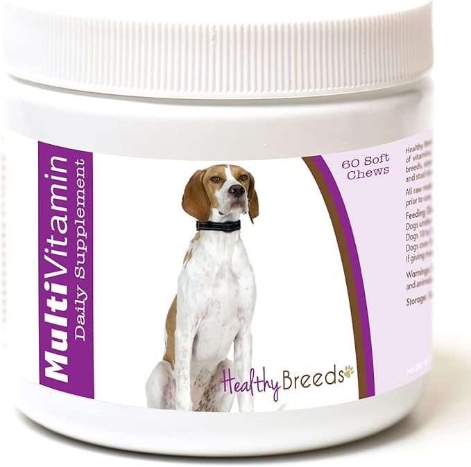 Healthy Breeds English Pointer Multi-Vitamin Soft Chews 60 Count