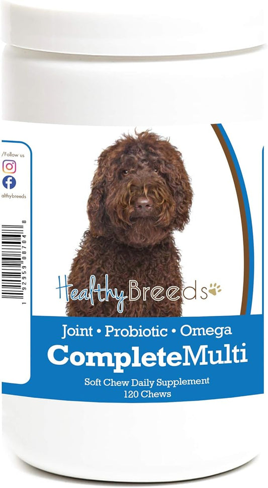 Healthy Breeds Labradoodle All in One Multivitamin Soft Chew 120 Count