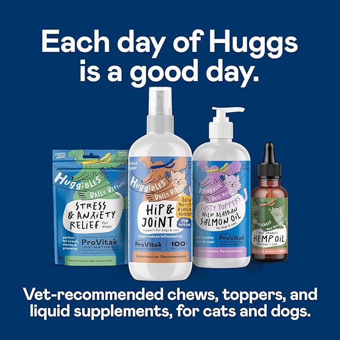 Hip & Joint Support Liquid Supplement for Dogs & Cats – Daily Supplement for Mobility Support with Glucosamine, MSM, Chondroitin – Reduce Pain & Inflammation – Antioxidants for Longevity
