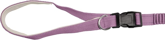 Furhaven Bungee Dog Leash w/ Quick Release Easy Tether - Lavender, One Size