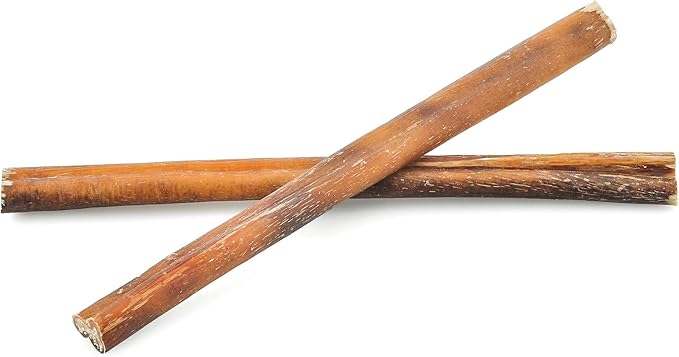 Barkworthies Odor-Free 12-inch Bully Sticks (3 Pack) - Healthy Dog Chews - Protein-Packed, Highly Digestible, All-Natural Rawhide Alternative Dog Treats - Promotes Dental Health