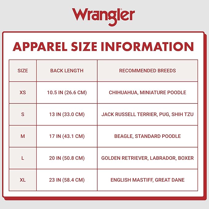 Wrangler Dog Hoodie – Fleece Dog Sweater with Leash Hole, Cold Winter Dog Sweatshirt for Small Medium & Large Size Dogs, Premium Dog Clothes, Fall Dog Sweaters Pullover Hoodie, Cozy Warm Dog Outfit