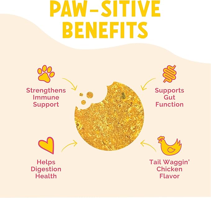 LuckyTail Probiotic Chews for Dogs - Gut Health for Dogs - Tummy Essentials for Dogs - Dog Pumpkin Powder - Digestive Enzymes for Dogs - Aprox. 180 Soft Chews