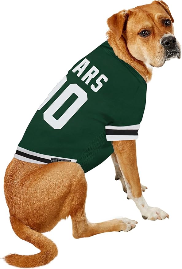Pets First NHL Dallas Stars Jersey for Dogs & Cats, Small. - Let Your Pet Be A Real NHL Fan!