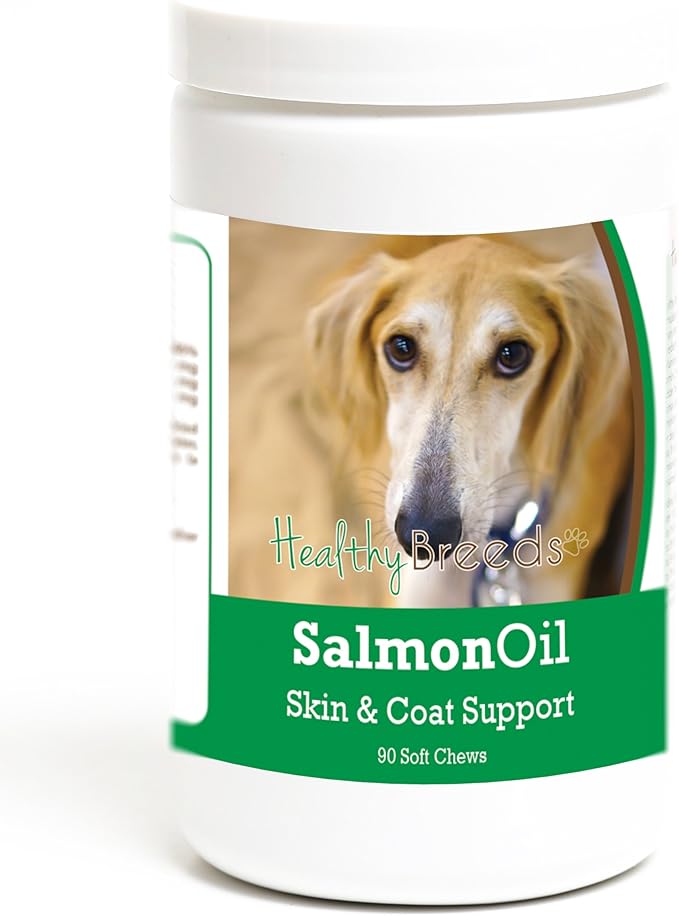 Healthy Breeds Sloughi Salmon Oil Soft Chews 90 Count