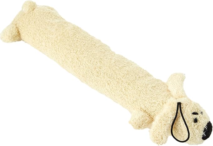 Loofa Dog 12" Plush Dog Toy, Colors May Vary