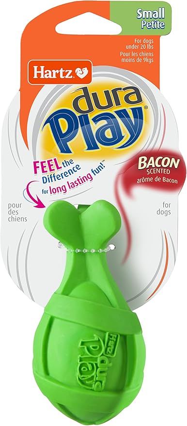 Hartz DuraPlay Bacon Scented Dog Toys Small