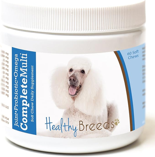 Healthy Breeds Poodle All in One Multivitamin Soft Chew 60 Count
