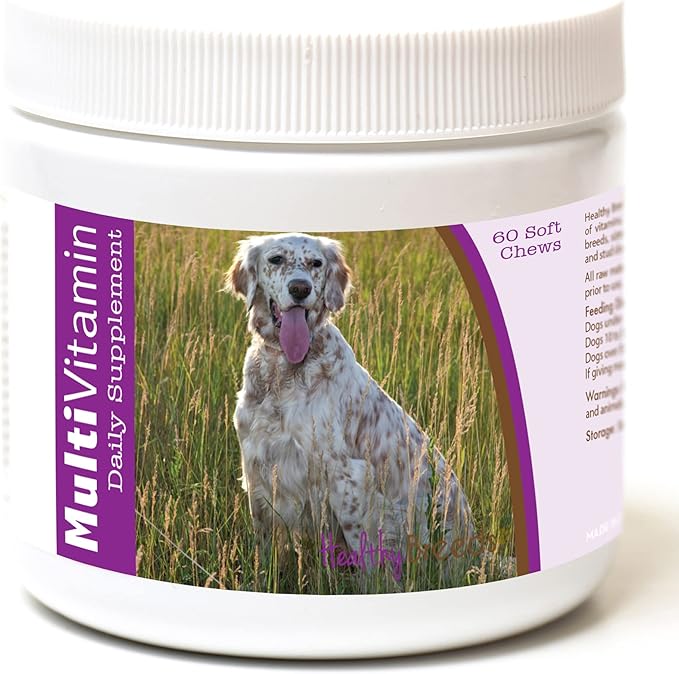 Healthy Breeds English Setter Multi-Vitamin Soft Chews 60 Count