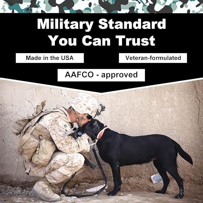 Operation Good Boy Dog Treats - Beef Jerky Strips Stars & Strips | Natural, Farm-Raised Meat - Vet-Formulated AAFCO Approved Ingredients | Perfect Training Treats for Medium to Large Dogs