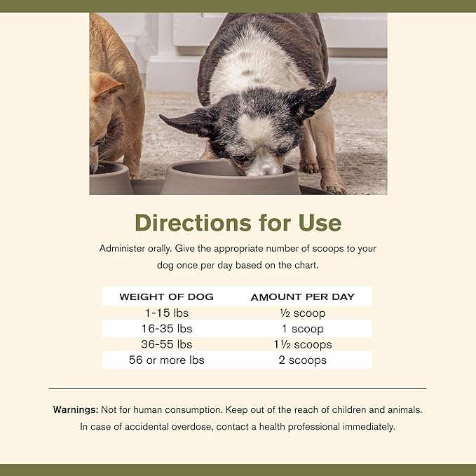 by Katherine Heigl- Super Mobility Canine Supplement Organic Ingredients Helps Maintain Healthy Cartilage, Optimal Joint Function (90 Grams, 30 Scoops)