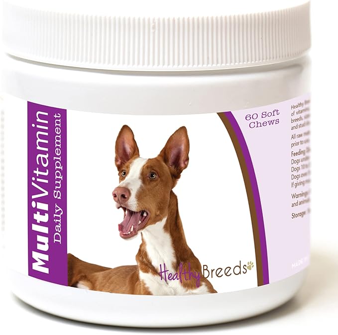 Healthy Breeds Ibizan Hound Multi-Vitamin Soft Chews 60 Count