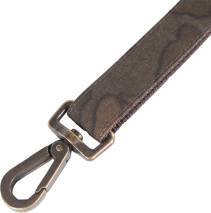 Carhartt Pet Durable Nylon Duck Leashes for Dogs, Reflective Stitching for Visibility, Duck Camo Tarmac, Large
