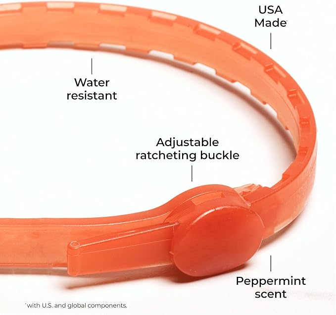 Wondercide Dog Collar - Flea, Tick, and Mosquito Repellent, Prevention for Dogs - with Natural Essential Oils - Pet and Family Safe - Up to 4 Months Protection