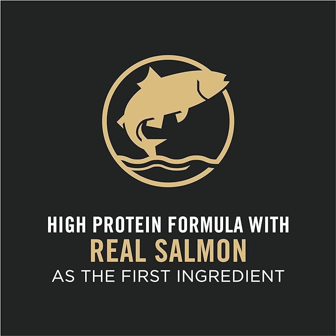Purina Pro Plan High Protein Dog Food With Probiotics for Dogs, Shredded Blend Salmon & Rice Formula - 33 lb. Bag