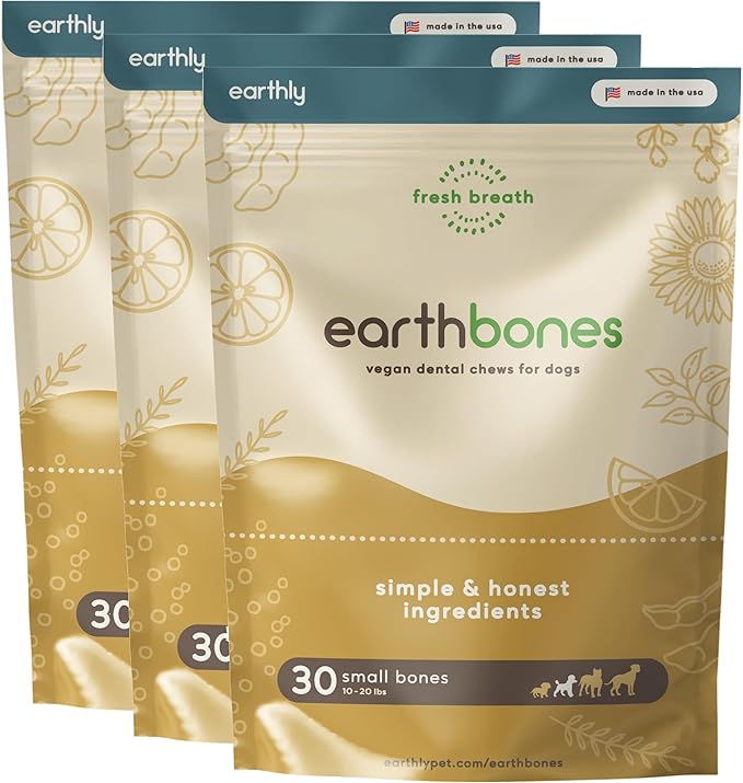 Earthbones Dental for Small Dogs, 90ct (3pk)