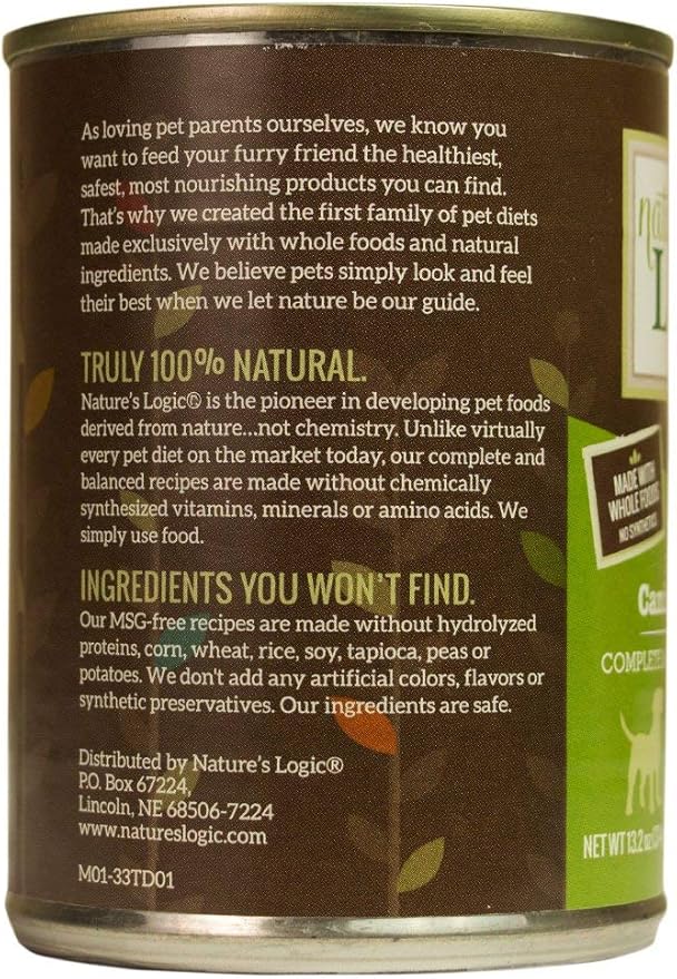 Natures Logic NL00159 Grain-Free Turkey Feast Wet Dog Food, One Size