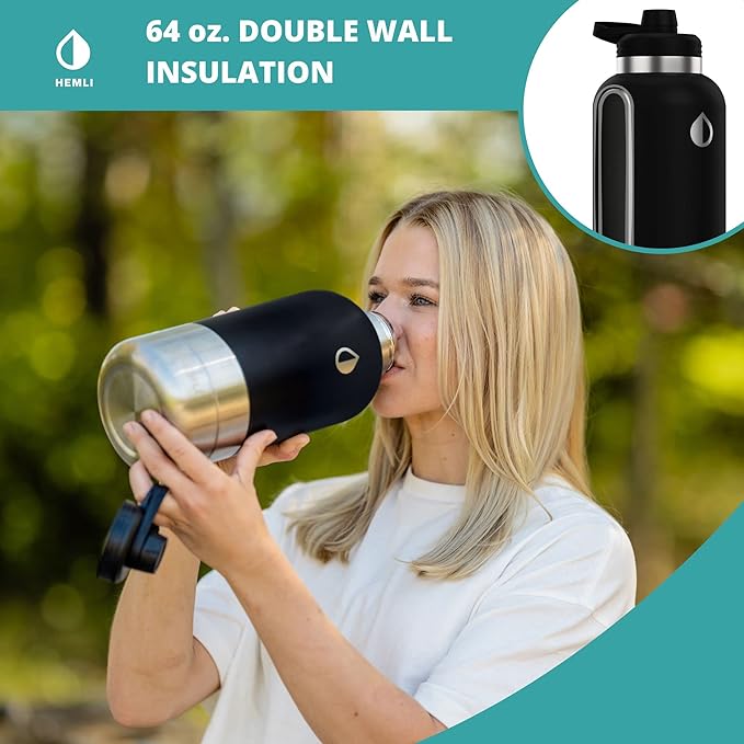 Dog Water Bottle, Insulated Dog Travel Water Bottle, Stainless Steel Pet Water Bottle Dispenser Portable Food and Water Bowl for Dogs with Carrying Case for Walking Dog Canteen Travel Kit