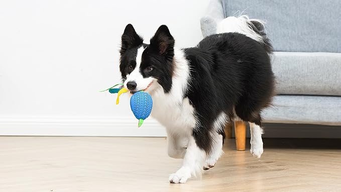 Arm & Hammer for Pets Super Treadz Large Rooster Dental Chew Toy for Dogs - Dog Dental Toys Help Reduce Plaque & Tartar Buildup Without Brushing - Safe for Dogs up to 35 Lbs