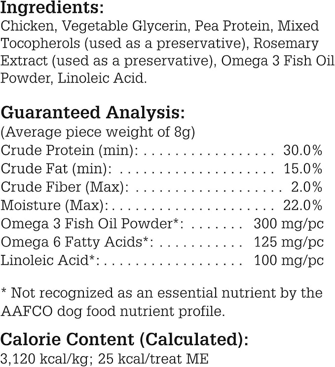 Loving Pets Activpetz Chicken Jerky Skin & Coat Formula Dog Treat, 7 Oz