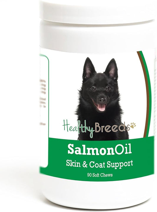Healthy Breeds Schipperke Salmon Oil Soft Chews 90 Count