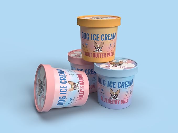 Dog Ice Cream Mix - Healthy Dog Treats- Dog Ice Cream Birthday (Bacon)