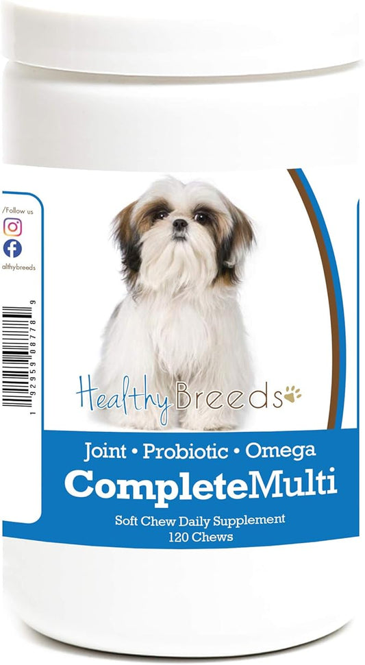 Healthy Breeds Shih Tzu All in One Multivitamin Soft Chew 120 Count