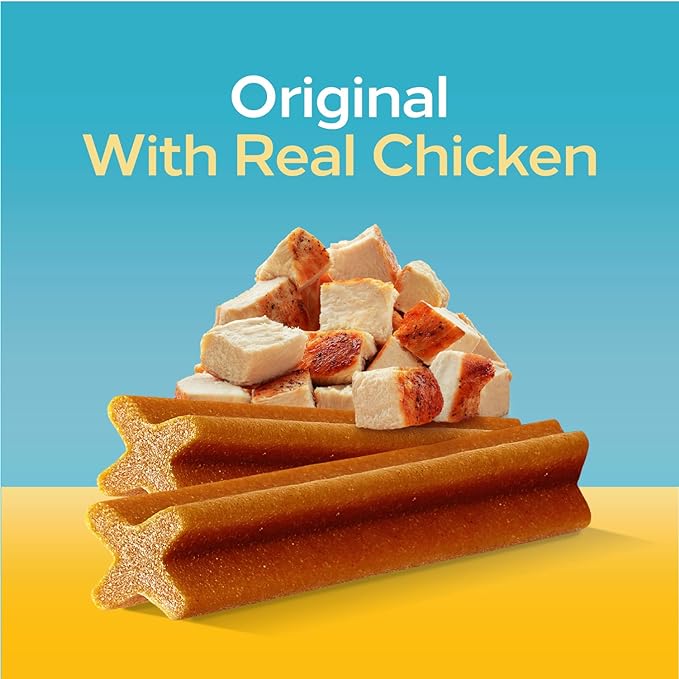 PEDIGREE DENTASTIX Toy/Small Dog Dental Treats Original Flavor Dental Bones, 5.8 oz. -24 Count (Pack of 7)