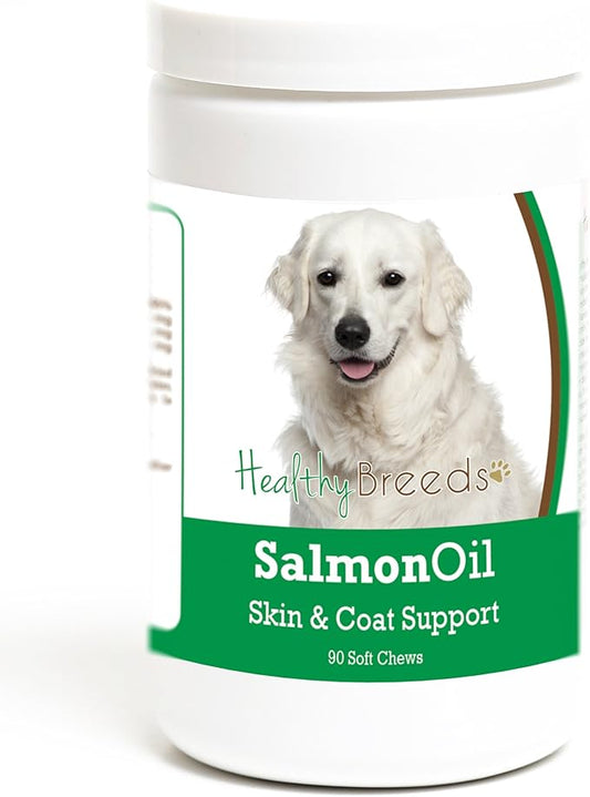 Healthy Breeds Kuvasz Salmon Oil Soft Chews 90 Count