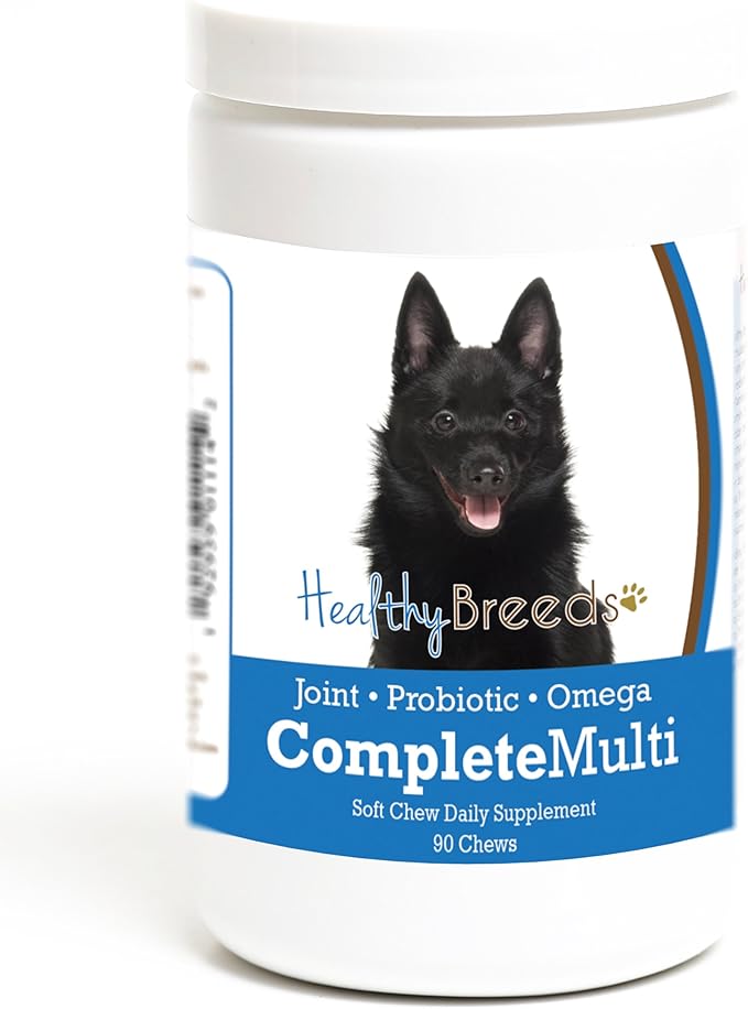 Healthy Breeds Schipperke All in One Multivitamin Soft Chew 90 Count