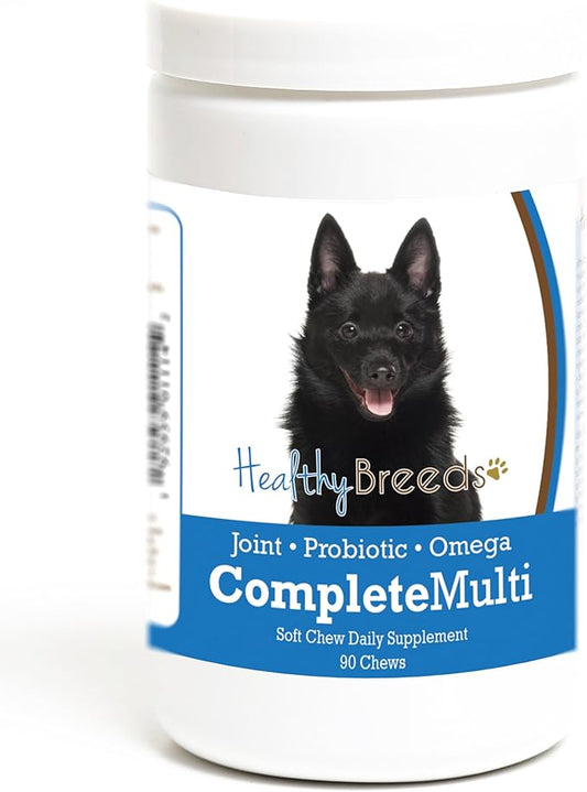 Healthy Breeds Schipperke All in One Multivitamin Soft Chew 90 Count