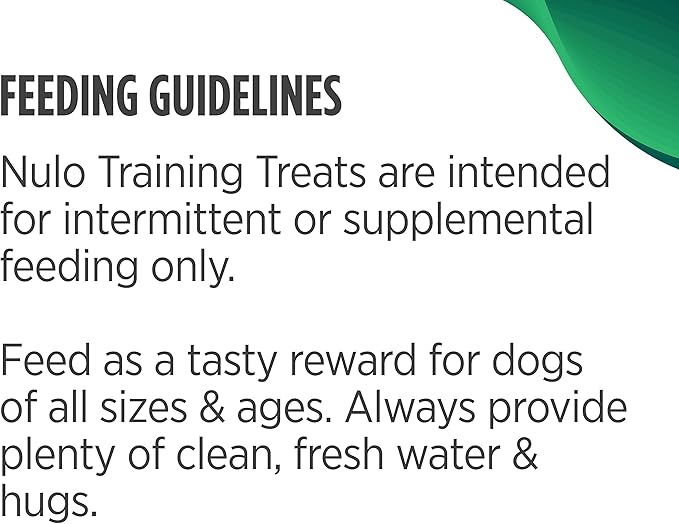 Nulo Freestyle Trainers Dog Treats: Grain Free Dog Training Treats - Healthy Low Calorie Treat Reward for Adult and Puppy Dogs - Gluten Free Dog Treat for Any Size or Breed - Duck Recipe - 4 oz Bag