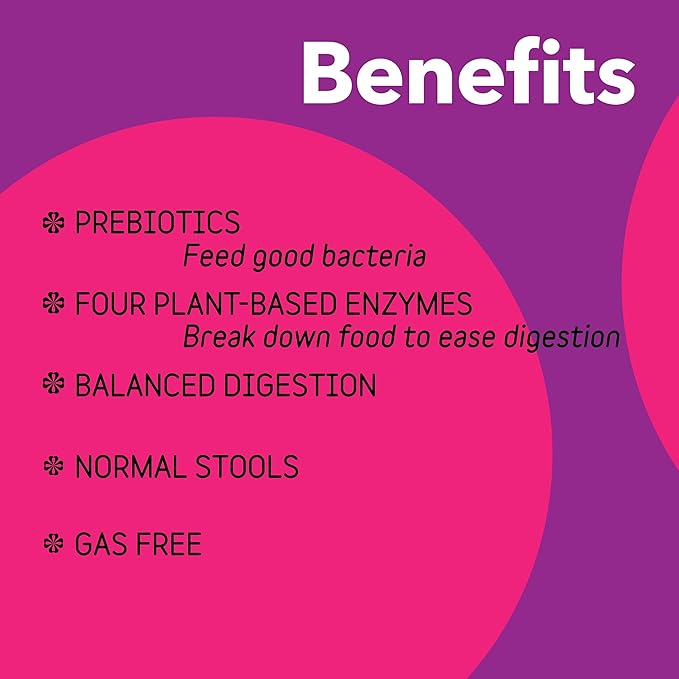 In Clover Optagest Organic Prebiotic and Natural Enzyme Powder for Healthy Stools and Less Gas, Without Foreign Probiotics. Immune Support and Digestive Enzymes for Dogs and Cats, 7sticks