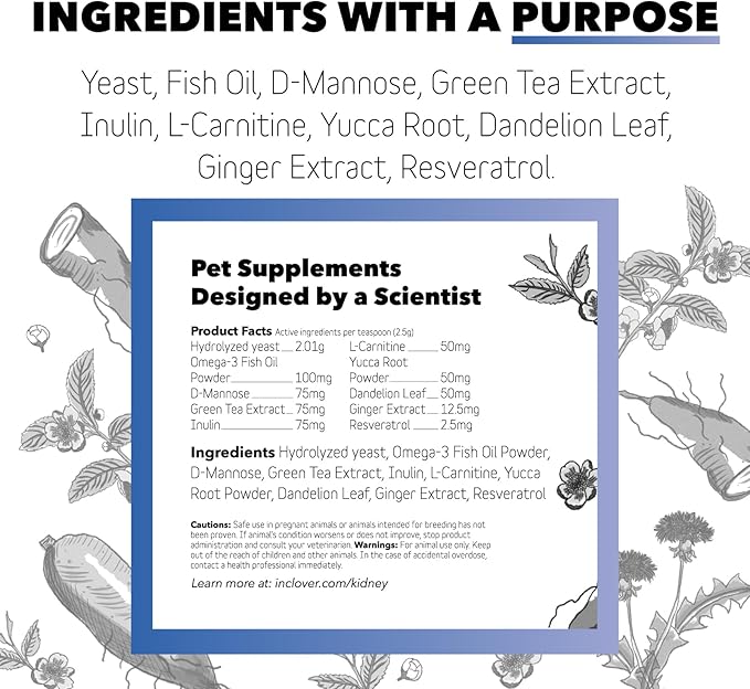 In Clover BioRen Kidney Health for Dogs & Cats