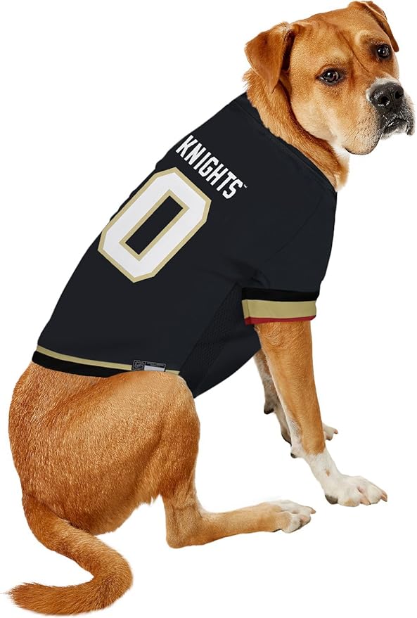 Pets First NHL Las Vegas Golden Knights Jersey for Dogs & Cats, X-Small. - Let Your Pet Be A Real NHL Fan!